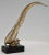 Art Deco bronze pheasant sculpture by André Vincent Becquerel, Bronze, patinated on a Belgian Black marble base. France...