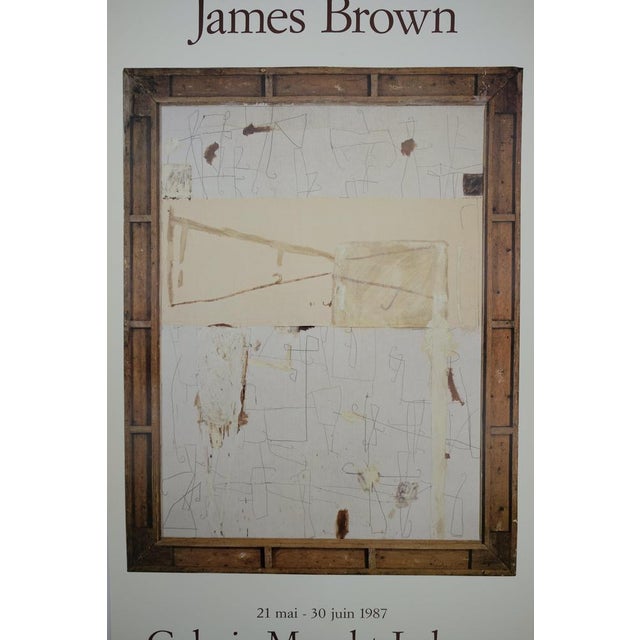 James Brown (1951-2020) Expo 87 Original color poster On poster paper, 46 x 80 cm (approx. 18 x 31 inches) Excellent...
