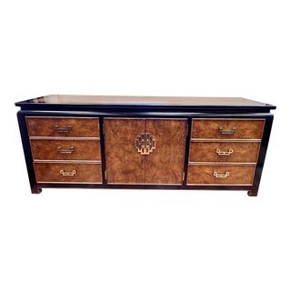 Vintage Century Chin Hua Raymond Sabato Burlwood Dresser For Sale