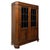 Antique 20th Century Oak Glazed Display Cabinet For Sale - Image 3 of 11