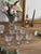 Vintage Crystal Wine Glasses, Set of 6 For Sale - Image 5 of 5