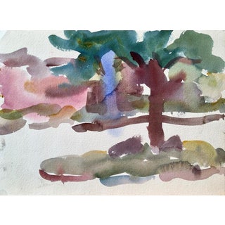 Victor DI Gesu Mid Century "Carmel Landscape" Painting