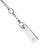 Metal Messika Paris Move Classique Large Model 18k White Gold 0.25ctw Bar Bracelet For Sale - Image 7 of 10