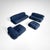 Modern Soriana 2-Seater Sofa and Ottoman by Tobia and Afra Scarpa for Cassina, 2010s, Set of 2 For Sale - Image 3 of 11