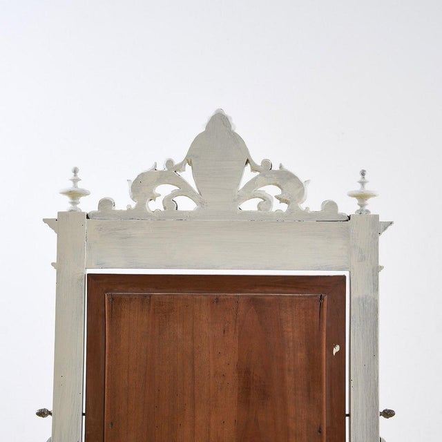 Make-Up Cabinet with Mirror and Marble, 1900s For Sale - Image 16 of 18