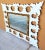 French Carved Wood Mirror by Harrison & Gil For Sale - Image 3 of 12