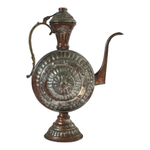 Antique Middle Easter Copper Coffee or Tea Pot