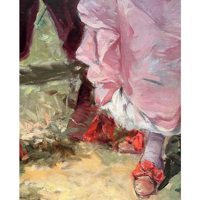 Unknown Artist, The Conqueror, Oil on Canvas For Sale - Image 4 of 18