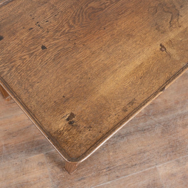 Mid 19th Century 19th-Century Danish Oak Small Side Table For Sale - Image 5 of 10