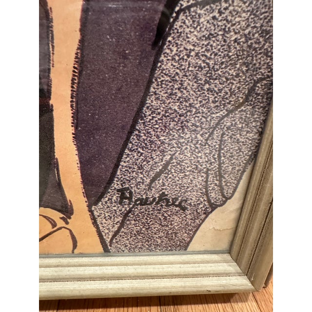 Late 20th Century Framed Henri De Toulouse-Lautrec “Divan Japonais” Poster Reproduction For Sale - Image 11 of 11