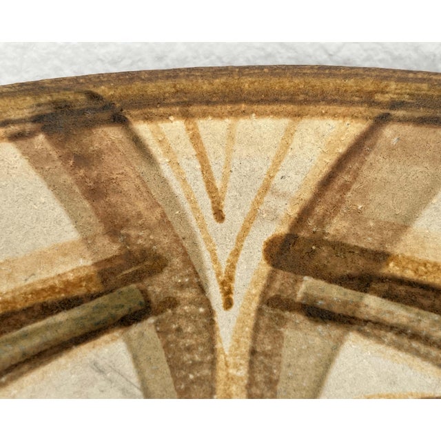 Large Mid-Century Modern Danish Studio Pottery Bowl from Søholm, 1960s For Sale - Image 5 of 16