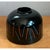 Late 20th Century Vintage Ikea “Crystalex” Postmodern Black Ceramic Vase For Sale - Image 5 of 12