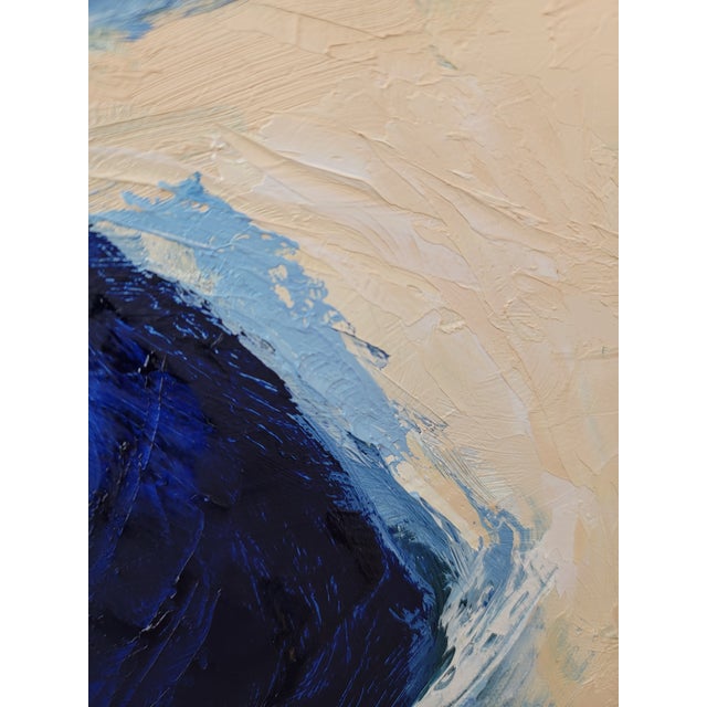 Cliffside 5, Contemporary Seascape Landscape Oil Painting For Sale - Image 10 of 10
