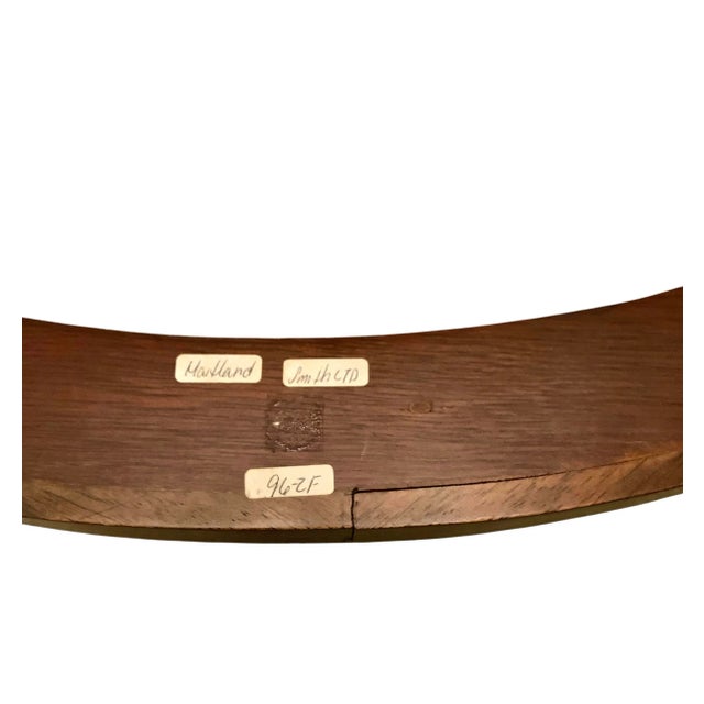 Wood Late 20th Century Maitland-Smith Bamboo-Design Side Table With Brass Tray For Sale - Image 7 of 9