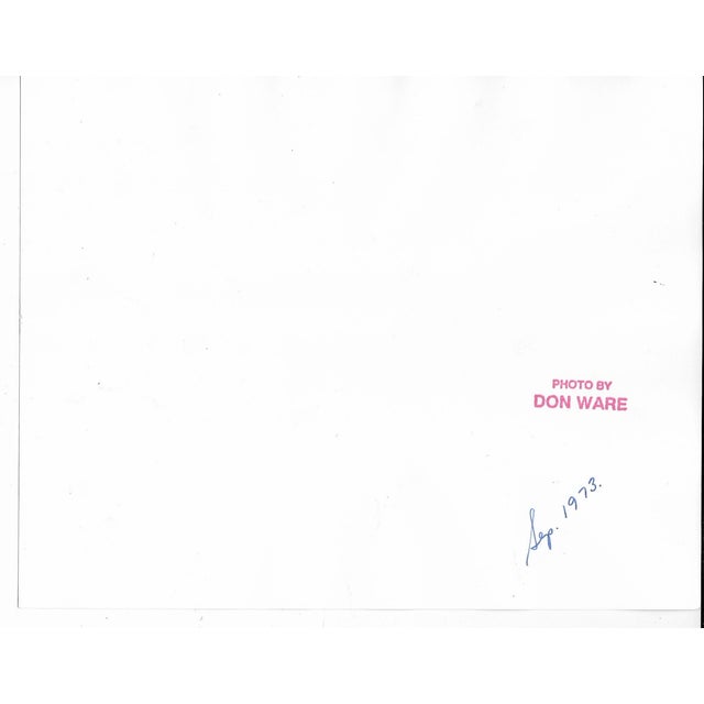 1973 black & white photo by Los Angeles, California photographer Don Coleman Ware (2021-2006) of fire fighters in LA....