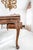 Baker Furniture Company 1970s Custom French Provincial Style Oak Dining Table With Parquet Top & Extensions (116.5”) For Sale - Image 4 of 8