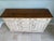 Farmhouse Style buffet with distressed finish. Fantastic storage and quality.