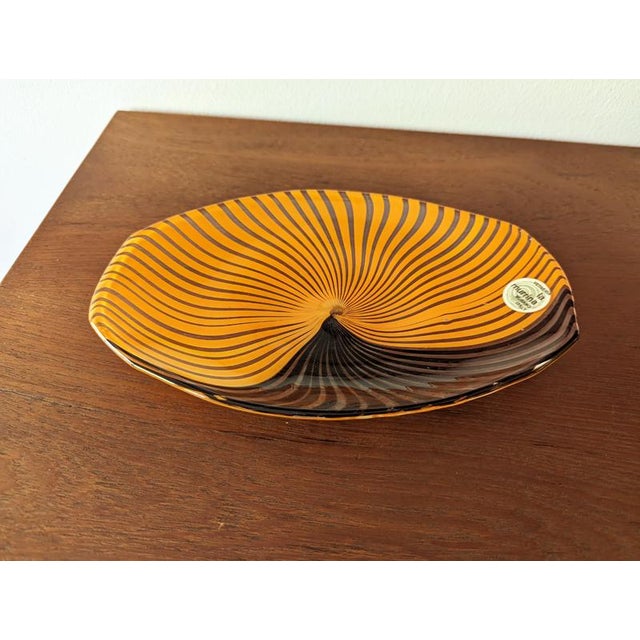 Small Murano Glass Plate by Gian Maria Potenza for La Murrina, 1970s For Sale - Image 7 of 10