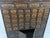 Purchased in Korea and subsequently brought to the United States, this remarkable Korean yakjang herbal apothecary cabinet...