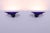 Postmodern Blue Jill Sconces by Perry King and Santiago Miranda for Arteluce, 1980s, Set of 3 For Sale - Image 6 of 12