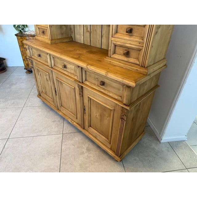 Gründerzeit Kitchen Sideboard, Farmhouse Cupboard, Farmhouse Sideboard D2818 For Sale - Image 11 of 18