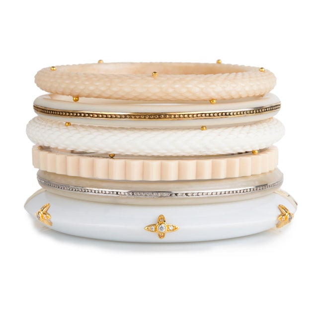 Miriam Salat Accordion Stacking Magnetic Cuff Bangle For Sale - Image 17 of 18