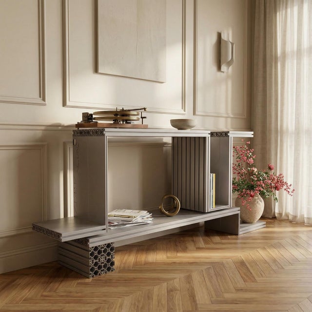 Architecture in the Form of Furniture Aluminium Exchange is a contemporary furniture brand built on architectural...