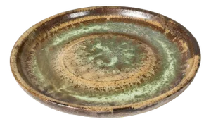 Farsta Platter in Stoneware by Wilhelm Kåge for Gustavsberg, 1940s