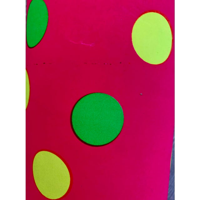 Tsai Wen-Ying 1967 Op Art Prints in Neon Colors “Trichromic X” - A Pair For Sale - Image 4 of 6