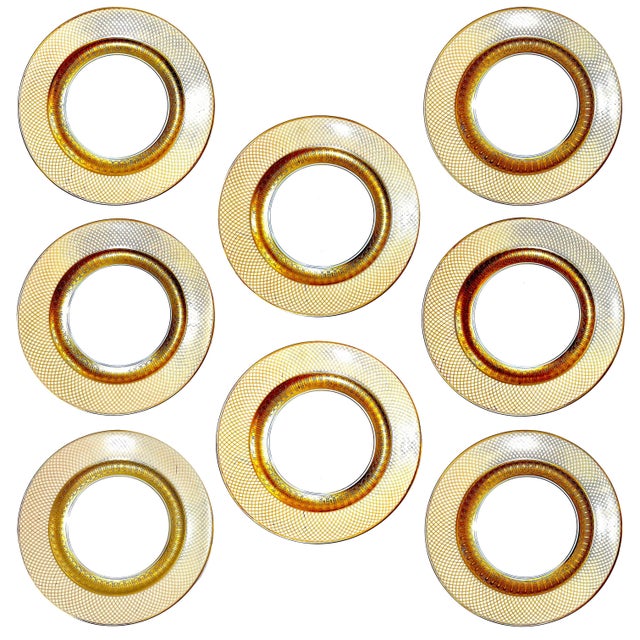 1960s Rosenthal Golden Grail Encrusted Gold Porcelain Dinnerware by Raymond Loewy - 45 Piece Service for Eight For Sale - Image 9 of 13