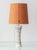 1918 Dutch Hand-Painted Floral Ceramic Table Lamps, Set of 2 For Sale - Image 6 of 16