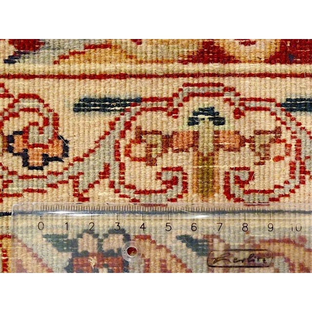 Textile Chinese Rug in Silk, 1990s For Sale - Image 7 of 12