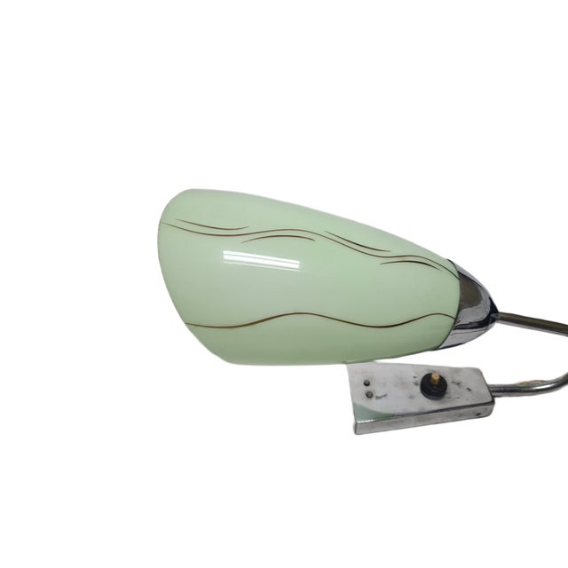 1950s Pop-Art Wall Lamp from Napako, Former Czechoslovakia, 1950s For Sale - Image 5 of 10