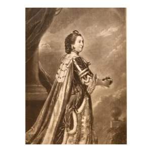 Elizabeth, Countess of Northumberland: Mezzotint After a Painting by J. Reynolds, 1763