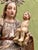 Baroque Virgin of La Antigua with Child in Polychrome Wood For Sale - Image 3 of 14