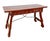 Spanish Baroque Style Carved Wooden Console Table with Wrought Iron Stretcher, 1930 For Sale - Image 10 of 10
