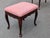 Vintage Mahogany Secretary/Writing Desk With Stool For Sale - Image 12 of 14