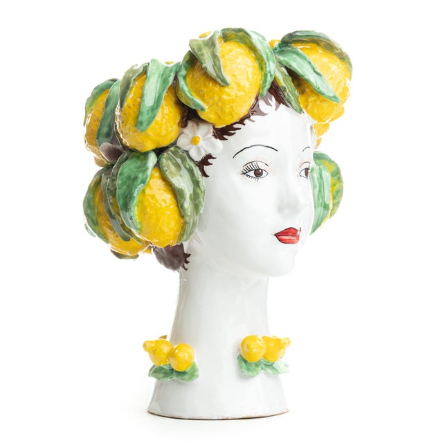 Sculpture with Lemons, Ceramiche D'arte Dolfi For Sale - Image 4 of 10