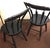 Black Hitchcock New England Spindle Back Painted Chairs Set of Four For Sale - Image 8 of 16