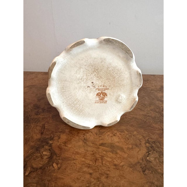 1900 - 1909 Antique Edwardian Crown Devon Biscuit Barrel, 1900 For Sale - Image 5 of 6