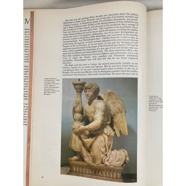 The Art of Michelangelo / a Vintage Coffee Table Book For Sale - Image 14 of 14
