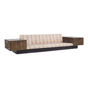 Adrian Pearsall for Craft Associates Mid Century Brutalist Sofa