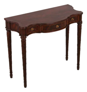 Maitland Smith Flame Mahogany Federal Style Console Table