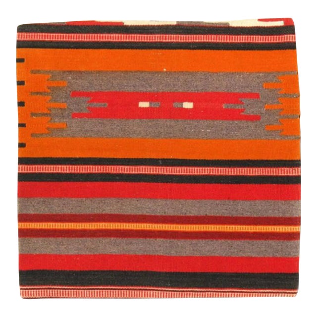 Vintage Hand Woven K80 Pillow 20" For Sale