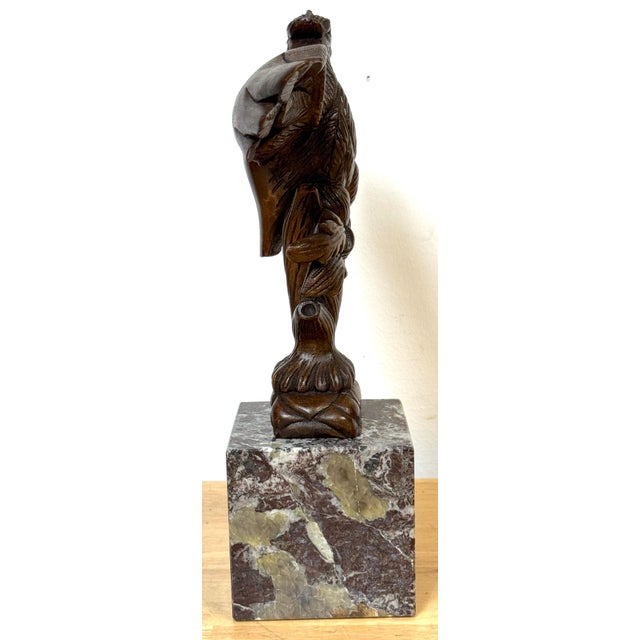 Georgian Carved Mahogany Eagle Ornament, in the Manner of Thomas Chippendale For Sale - Image 14 of 18