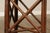 Hollywood Regency Round Glass Top Rattan Dining Table For Sale - Image 11 of 17