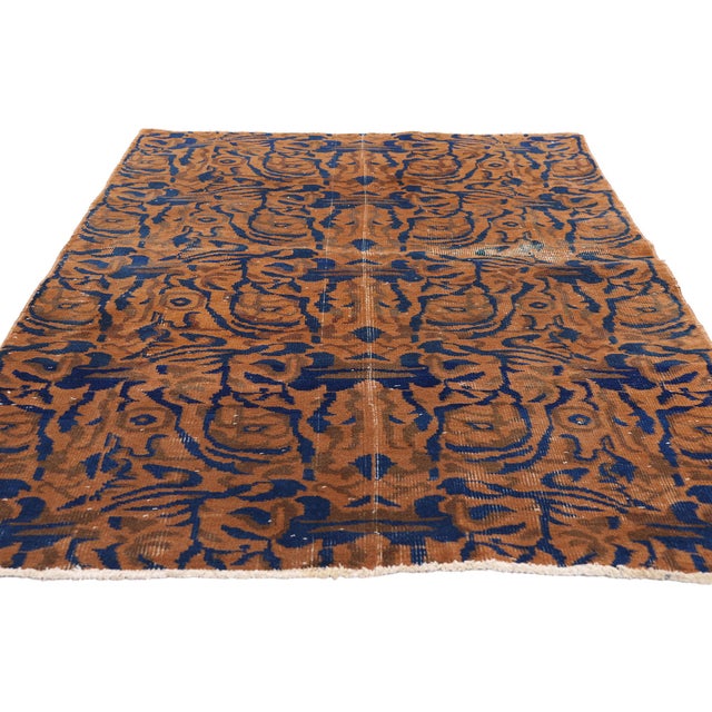 Contemporary Zeki Muren Vintage Turkish Sivas Rug, 03'09 X 06'07 For Sale - Image 3 of 10