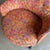 Orange Adrian Pearsall High Back Chair Reupholstered With Mind the Gap Fabric For Sale - Image 8 of 12