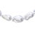 Extra Large White Baroque Pearl Necklace For Sale - Image 4 of 13