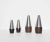 Danish Modern Teak and Stainless Steel Salt and Pepper Shakers, 1960s, Set of 4 For Sale - Image 12 of 12